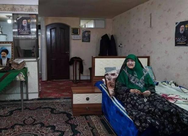 مادر رئیسی به پزشکیان: سوار هلیکوپتر نشو!
