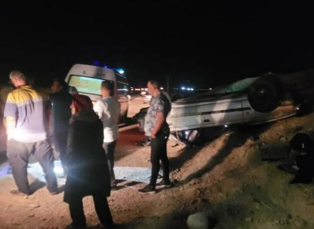واژگونی خودرو در جاده فیروزکوه ۵ مصدوم برجای گذاشت