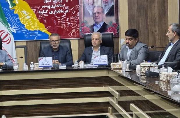 فرماندار گناوه: دهیاران نقش سازنده در روستاها دارند