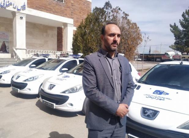 بهره‌برداری از ۲۱ سامانه بر خط ثبت تخلفات رانندگی در شهر کرمان