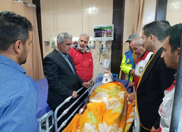 فرماندار گرمسار: حال مدیرعامل هلال احمر سمنان پس از تصادف مساعد است