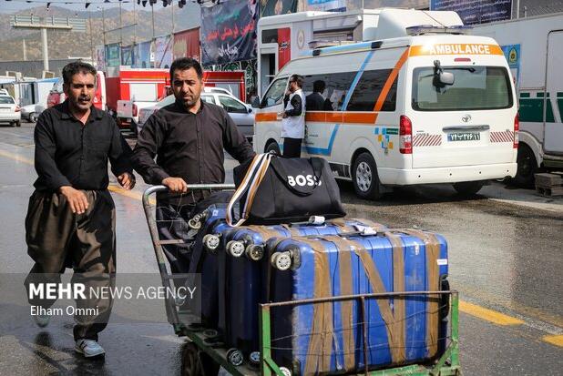 فعالیت ۳۳ موکب در مریوان و مرز باشماق