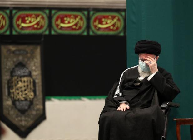 برگزاری مراسم عزاداری محرم با حضور امام خامنه‌ای