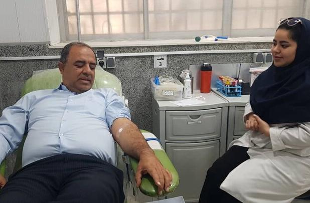 دعوت فرماندار بوشهر از شهروندان برای مشارکت در اهدای خون