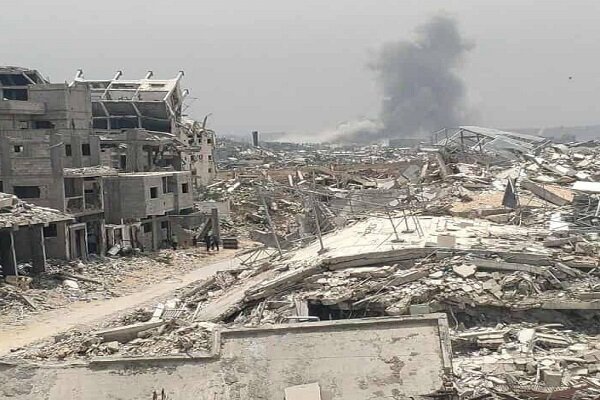 حملات زمینی و دریایی صهیونیست‌ها علیه مناطق مختلف نوار غزه