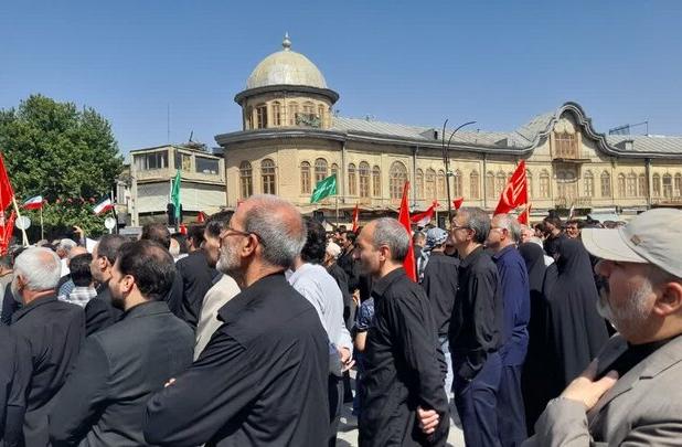 روایت خبرنگار مهر از آئین وداع با پیکر شهید شادمانی در همدان