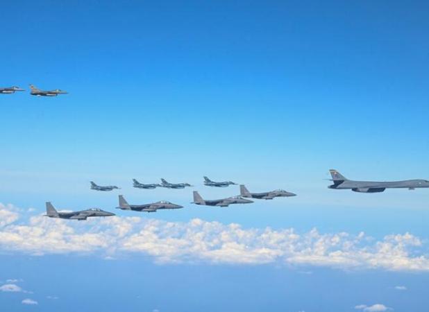 رزمایش دریایی آمریکا و کره جنوبی به پایان رسید