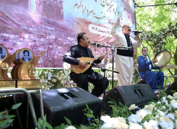 بزرگداشت باشکوه سردار نامی کردستان در زادگاهش نران