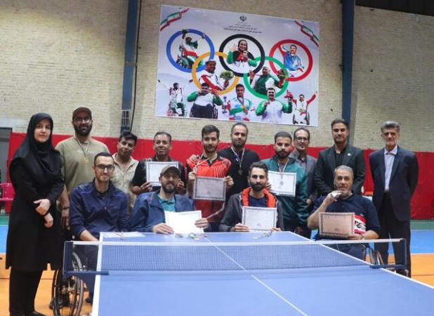 قهرمانی فارس در رقابت‌های پاراتنیس روی میز بانوان و آقایان منطقه یک کشور