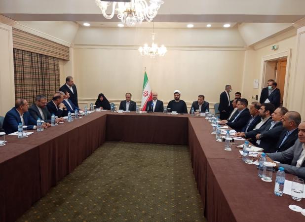 نشست رئیس مجلس با تجار ایرانی مقیم ازبکستان