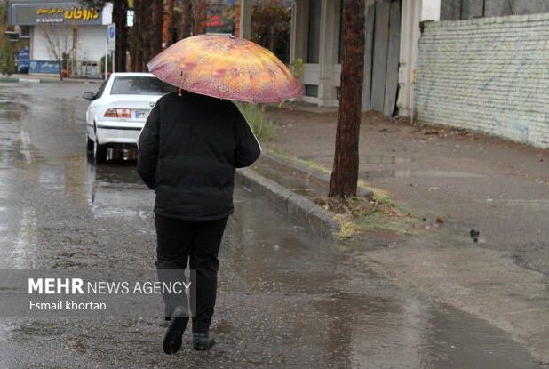 ماندگاری سامانه بارشی در خوزستان تا سه شنبه