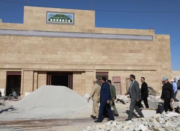 معاون وزیر کشور از زیرساخت های اربعین در مهران بازدید کرد
