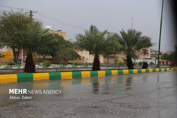 بارش باران در استان سمنان؛ هوا سردتر شد