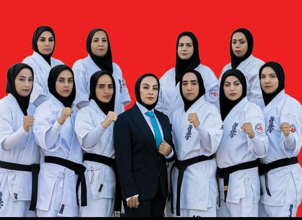 مسابقات کیوکوشین ناکامورا قهرمانی بانوان استان کرمان برگزار می شود