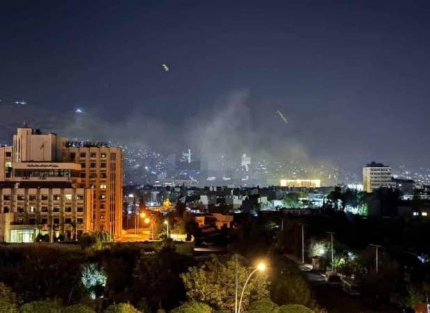 انفجار در اطراف دمشق پایتخت سوریه