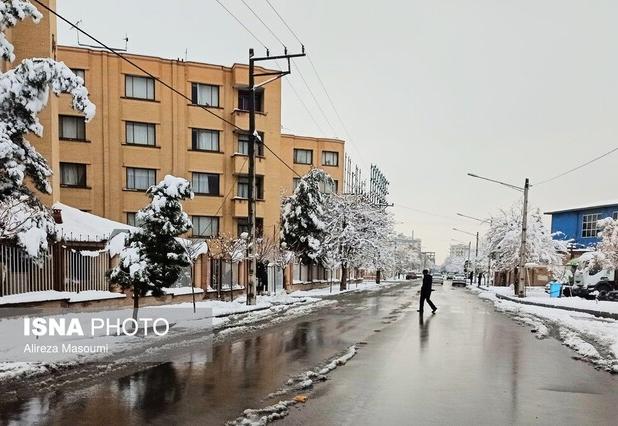 پیش‌بینی آغاز بارش برف خفیف از بعدازظهر شنبه در خراسان رضوی