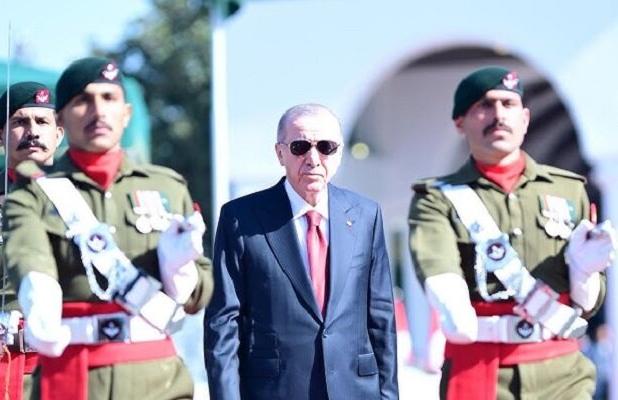 اردوغان وارد پاکستان شد