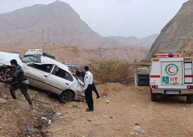 واژگونی خودرو در جاده «دالکی - کنارتخته» ۶ مصدوم داشت