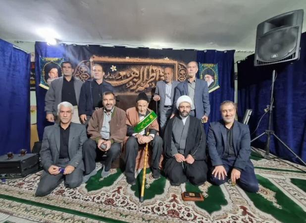 پیر غلام حسینی (ع) خرم‌آباد تکریم شد