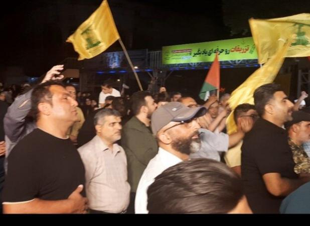 خوشحالی مردم گرگان در پی عملیات وعده صادق ۳