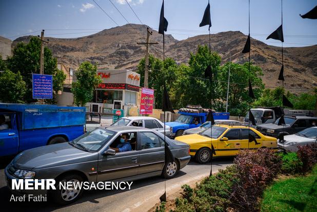 ترافیک سنگین در محور چالوس دو برابر زمان معمول است