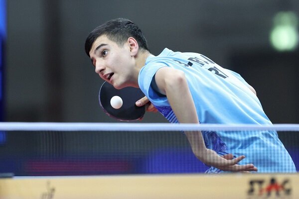 بنیامین فرجی با مصدومیت از مسابقات تنیس روی میز جوانان جهان کنار رفت