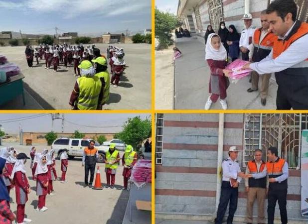 طرح آموزش دانش‌آموزان مدارس حاشیه راه‌ها در پلدختر اجرا شد