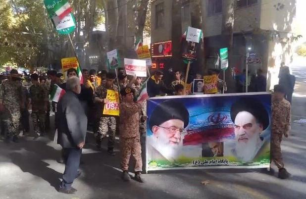 حضور پرشور اقشار مختلف درراهپیمایی یوم‌الله ۱۳ آبان در خوانسار