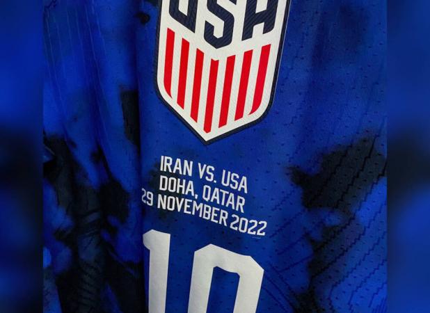 رونمایی از لباس تیم ملی فوتبال آمریکا مقابل ایران