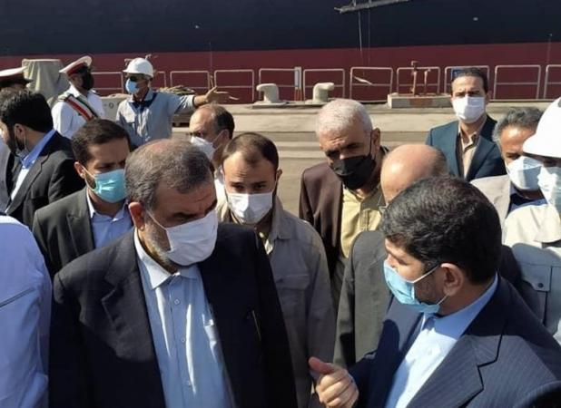 بازدید معاون اقتصادی رئیس جمهور از بندر شهید رجایی