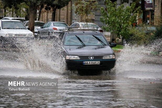 صدور هشدار هواشناسی درپی بارش‌های موسمی برای ۱۲ استان