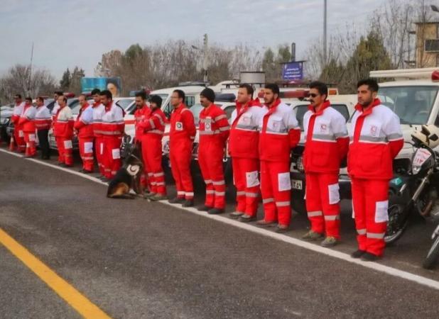 آماده‌باش کامل نیروهای هلال‌احمر گلستان در پی بارش باران
