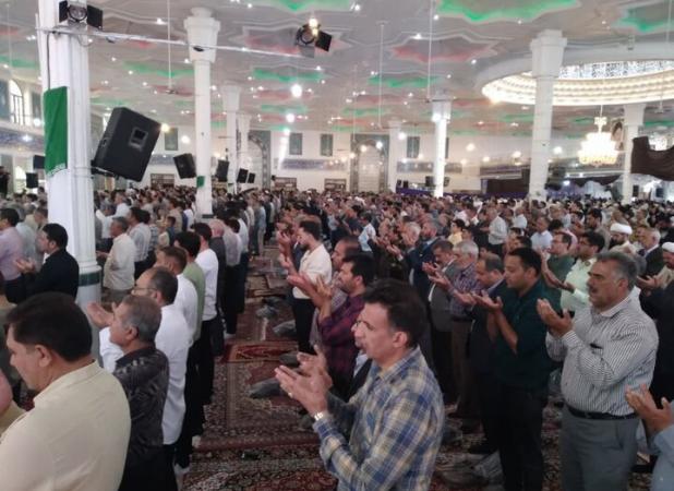 اقامه نماز عید قربان در تربت جام