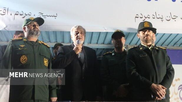 میر غضنفری: بسیج در صف مقدم خدمت‌ رسانی به مردم است