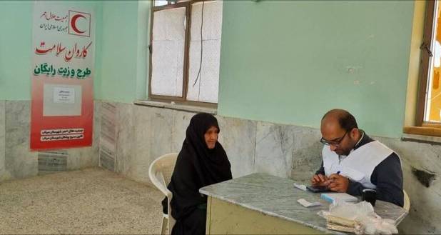 بهره‌مندی ۷۵۰ نفر از خدمات رایگان کاروان سلامت در توکهور و هشت‌بندی