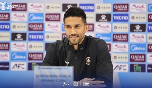 درخواست حسینی از هواداران سپاهان پیش از بازی با تیم اردن