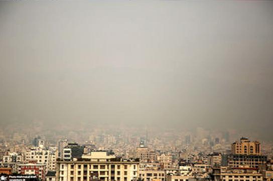 شاخص کیفیت هوا تا عصر امروز در شهرهای صنعتی