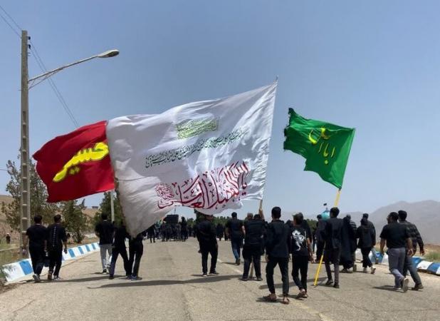 شکوه عزاداری مردم کوهبنان در عاشورای حسینی