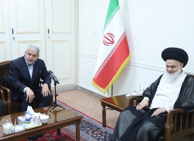 وزیر میراث‌فرهنگی با آیت‌الله حسینی بوشهری دیدار و گفتگو کرد