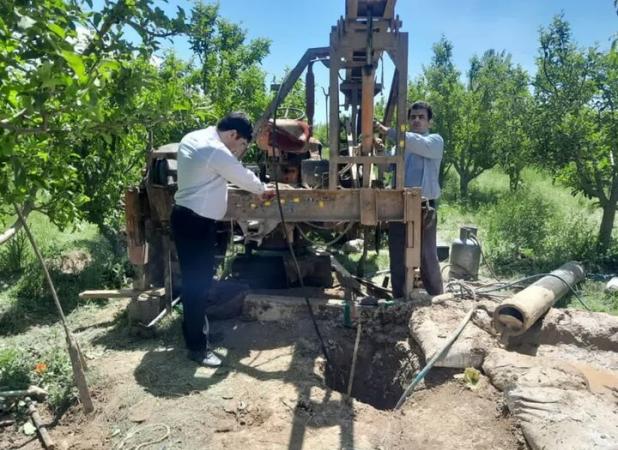 توقیف و برش ۳ دستگاه حفار غیر مجاز چاه در طی دو ماه گذشته در اهر