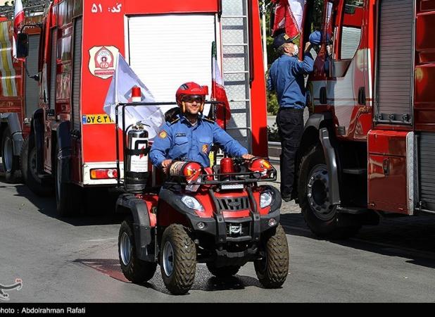 شغل آتش‌نشانان در تهران در زمزه مشاغل سخت نیست