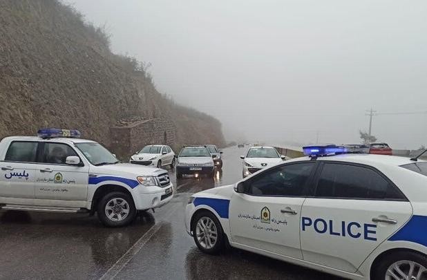 جاده چالوس یکطرفه شد؛ ترافیک در هراز