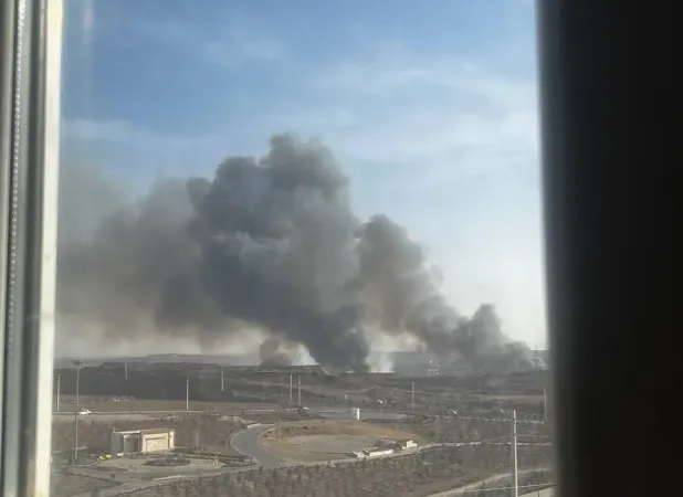 منشا دود غلیظ در پرند مشخص شد