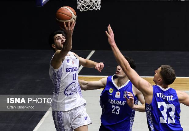 نتایج هفته بیستم لیگ برتر بسکتبال/ کاله در صدر، استقلال در رده دوم