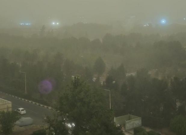 وقوع توفان تندری در تهران با سرعت ۱۰۰ کیلومتر در ساعت