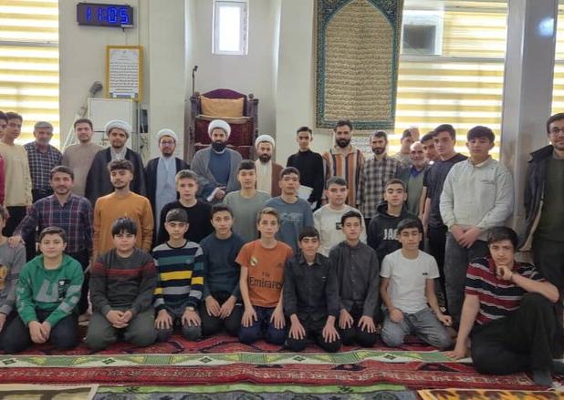 حضور مهمانانی از نروژ در اعتکاف دانش‌آموزی شهرستان هشترود