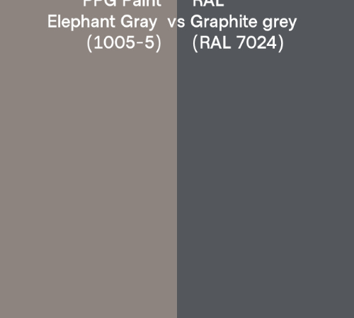 تفاوت رنگ طوسی و فیلی؛ شناخت دقیق‌تر دو رنگ پرطرفدار