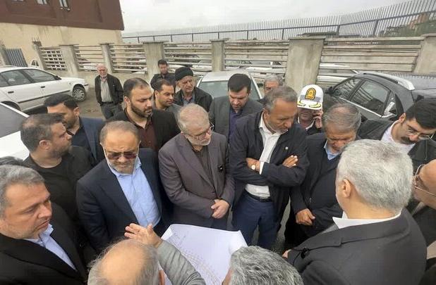 پل کمربندی سه راه جویبار یک دهه بلاتکلیف رها شده است