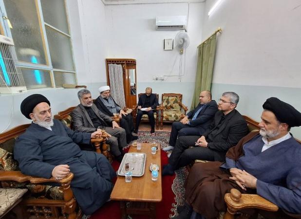 دیدار هیئت پارلمانی ایران با امام جمعه نجف اشرف