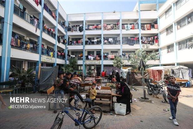 آنروا: فعال شدن روند آموزش در غزه با وجود آوارگی مردم